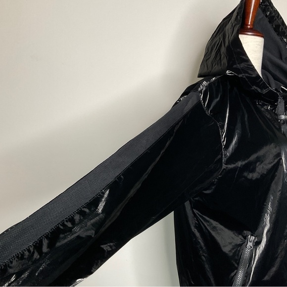 New Zyia Midnight Gloss Bomber Jacket with Shorts Size Medium - Picture 6 of 16